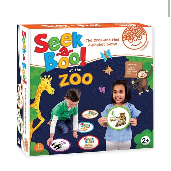 Seek-a-Boo! At The Zoo Alphabet Game - Picture 1 of 6